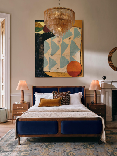 Soho Home Belsa Bed In Navy