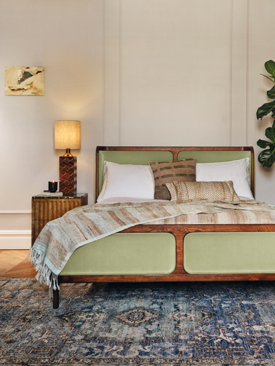 Soho Home Belsa Bed In Sage
