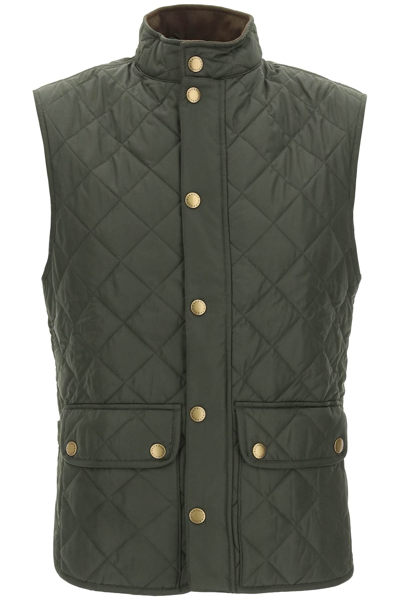 Barbour Lowerdale Sleeveless Jacket In Green