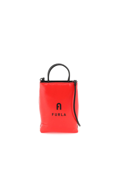 Furla Opportunity Mini Vertical Bag In Red