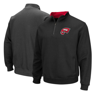 Colosseum Black Western Kentucky Hilltoppers Tortugas Quarter-zip Sweatshirt