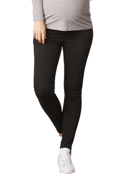 Angel Maternity Maternity Skinny Jeans In Black