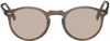 Oliver Peoples Gregory 0ov5217s 14735d Round Polarized Sunglasses In Brown