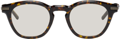 Oliver Peoples Tortoiseshell Len Sunglasses In Atago Tortoise