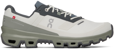 On Cloudventure Waterproof Trail Running Shoe In Gray