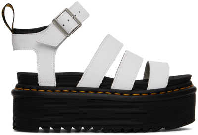 Dr. Martens' White Blaire Hydro Sandals