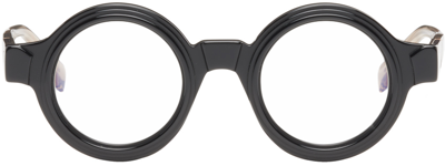 Kuboraum Black S2 Glasses In Black Shine, Transpa