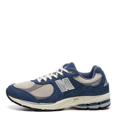 New Balance 2002r Trainers In Blue/beige/grey