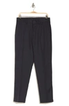 Kenneth Cole Reaction Slim Fit Dress Pants In Navy