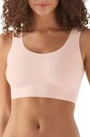 True & Co. True Body Scoop Neck Bralette In Retro Pink