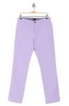 14th & Union The Wallin Stretch Twill Trim Fit Chino Pants In Purple Betta
