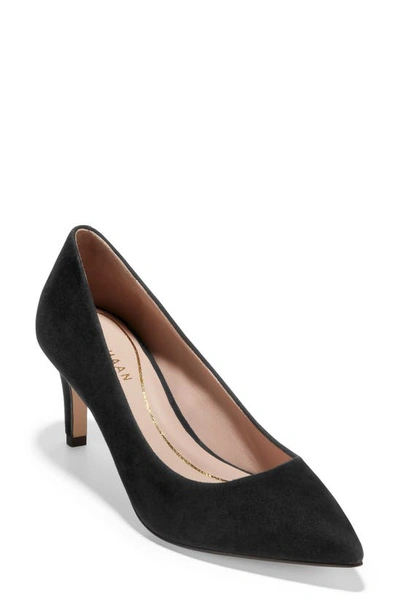 Cole Haan Women's Vandam Pointed Toe High Heel Pumps In Black