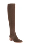Joie Joanna Over The Knee Boot In Brown In Dark Taupe