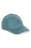 Loro Piana Storm System® Waterproof Baseball Cap In Hunter Ivory