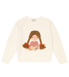 IL GUFO EMBROIDERED VIRGIN WOOL SWEATER