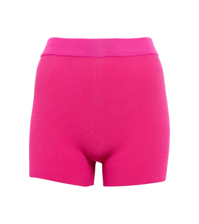 Jacquemus Le Short Arancia Shorts In Pink
