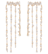 Suzanne Kalan Rose Gold And Diamond Fireworks Fringe Earrings In Diamond/yg