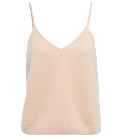 Loro Piana Cashmere Camisole In Candoglia Marble