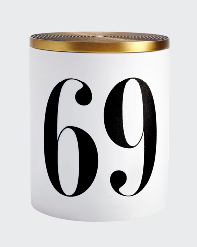 L'objet Oh Mon Dieu No.69 Scented Candle, 350g In White