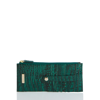 Brahmin Credit Card Wallet Emerald Melbourne In Emerald