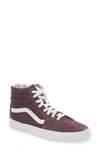 Vans Sk8-hi Suede Sneakers In Dark Gray