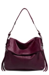 Aimee Kestenberg Bali Double Entry Bag In Berry