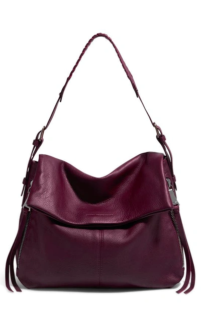 Aimee Kestenberg Bali Double Entry Bag In Berry