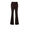 LOW CLASSIC RED WOOL FLARED TROUSERS,LCFW22PA1937727519055218