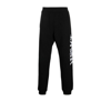 Versace Logo-print Slim-cut Track Pants In Black