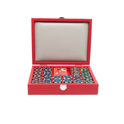 HECTOR SAXE RED POKER SET,C240J0118779847