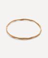 Monica Vinader Gold Siren Muse Bangle In Gold