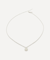 Monica Vinader Siren Petal Sterling-silver Pendant Necklace In Silver