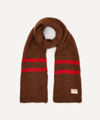 Paloma Wool Dream Striped Scarf In Brown