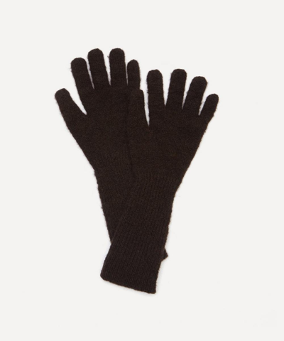 Paloma Wool Peter Knitted Gloves In Brown