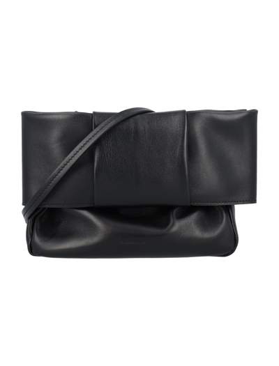 Jil Sander Bow Small Bag In Black