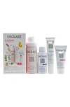 DECLARE OCEAN BEST 4-PIECE KIT HYALURON BOOSTER, SOFTENER MOUSSE, NIGHT CREAM & CLEANSING POWDER