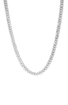 EFFY STERLING SILVER CHAIN LINK NECKLACE