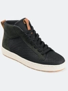 Territory Boots Territory Carlsbad Knit High Top Sneaker In Black