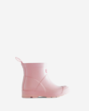 Hunter Girls' Original First Classic Nebula Rain Boots - Walker, Toddler In Pink