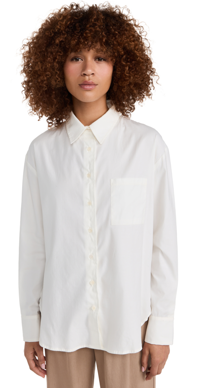 Reformation Will Oversized Shirt In White