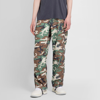 Erl Unisex Printed Cargo Pants Woven In Green