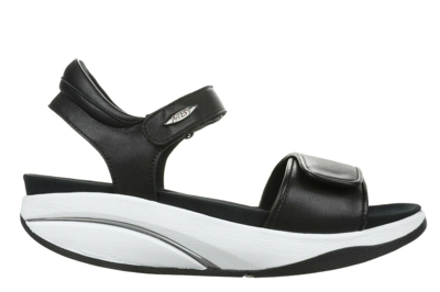 Pre-owned Mbt Malia Women's Sandal (adjustable Hook & Loop, Sheep Skin Lthr, 5 Colours)