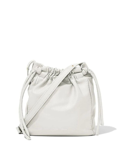 Proenza Schouler Drawstring Pouch Bag In Bianco