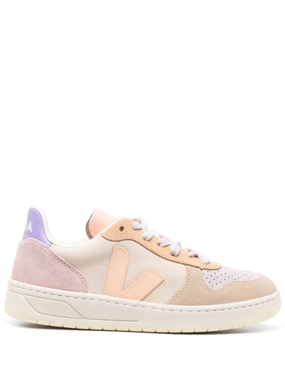 Veja V-10 Sneakers Multicolour Vx0302908a In Neutrals