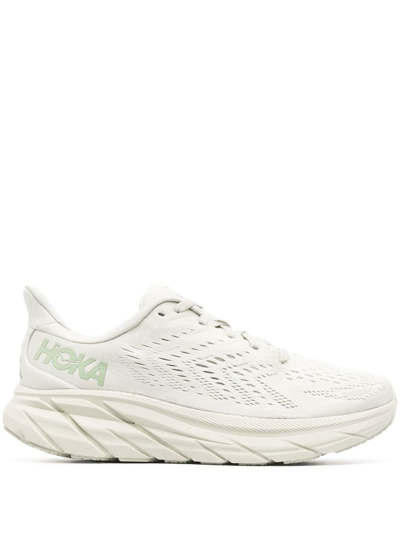 Hoka Clifton Low-top Sneakers In Grün
