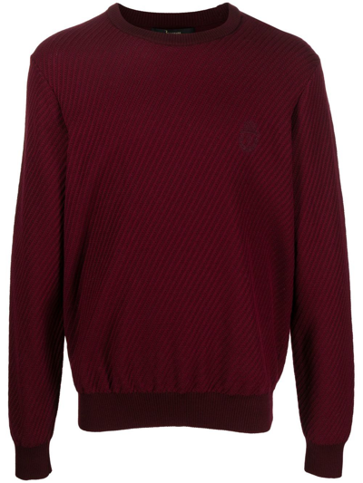 Billionaire Round-neck Knit Jumper In Rot