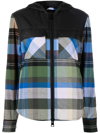 AZTECH MOUNTAIN LOGE-PEAK CHECK-PRINT SKI HOODIE