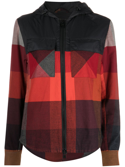 Aztech Mountain Loge-peak Ski Hoodie In Orange