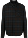 Aztech Mountain Leonardo Check-pattern Shirt In Blue