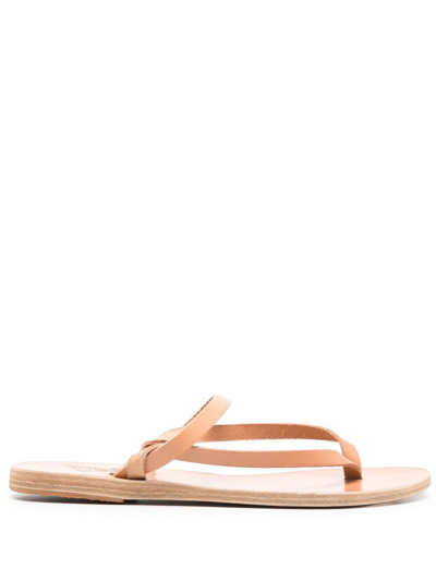 Ancient Greek Sandals Mirsini Flip-flop Sandals In Neutrals